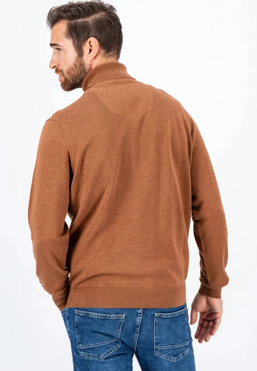 fynch_hatton_turtle_neck__5.webp Fynch Hatton Turtle Neck Cotton Sweater - Men's – Hazel
