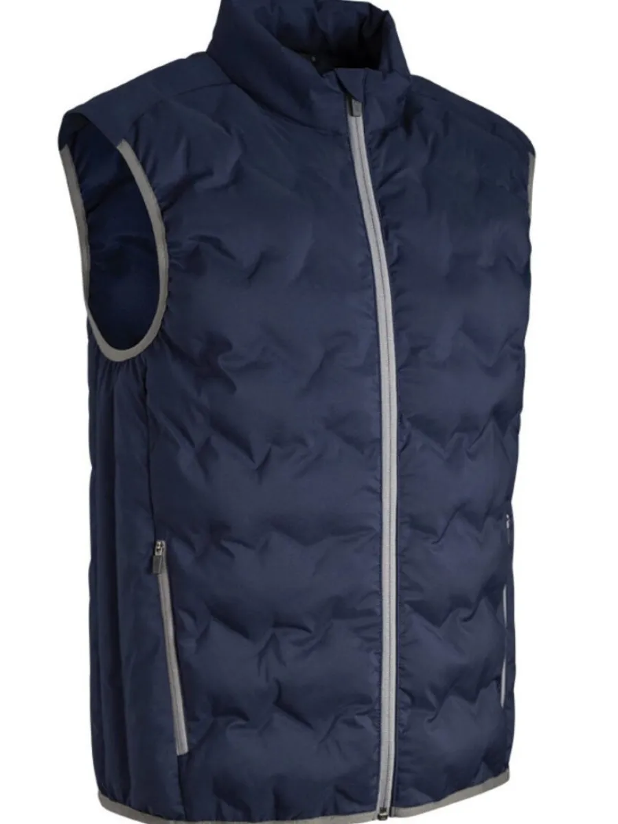 Glenmuir Bute Zip Front Padded Golf Gilet - Mens -