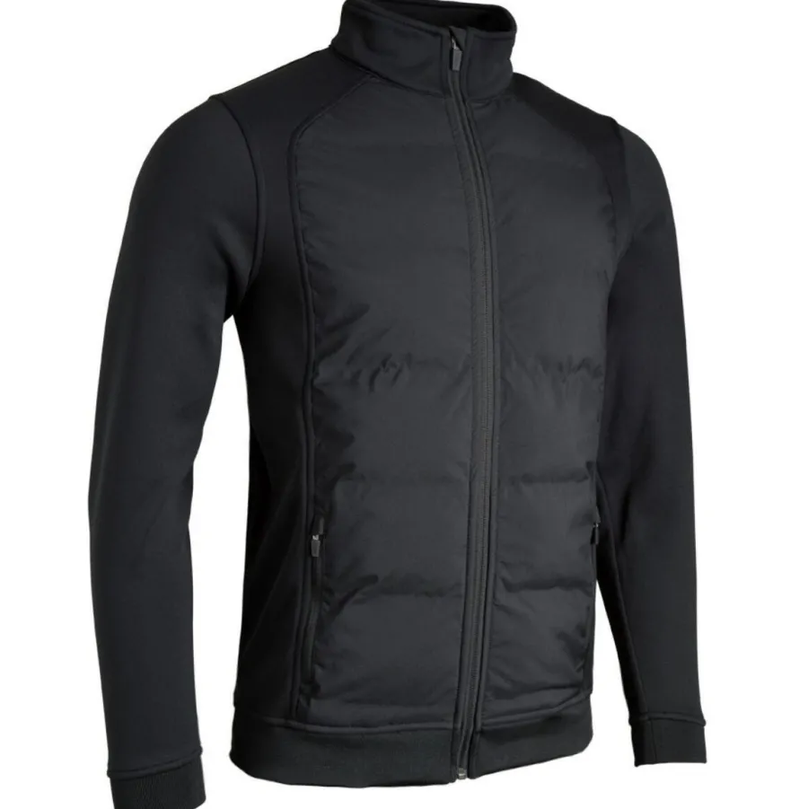 Glenmuir Callander Zip Front Padded Hybrid Golf Jacket - Mens -