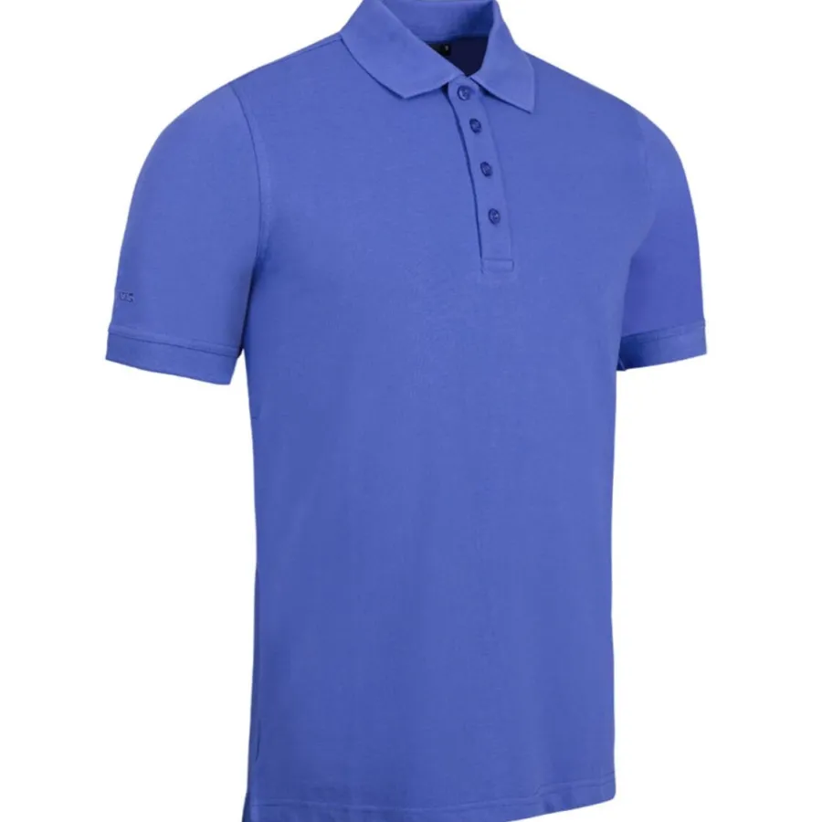 Glenmuir Kinloch Cotton Pique Polo Shirt - Mens - Tahiti Blue