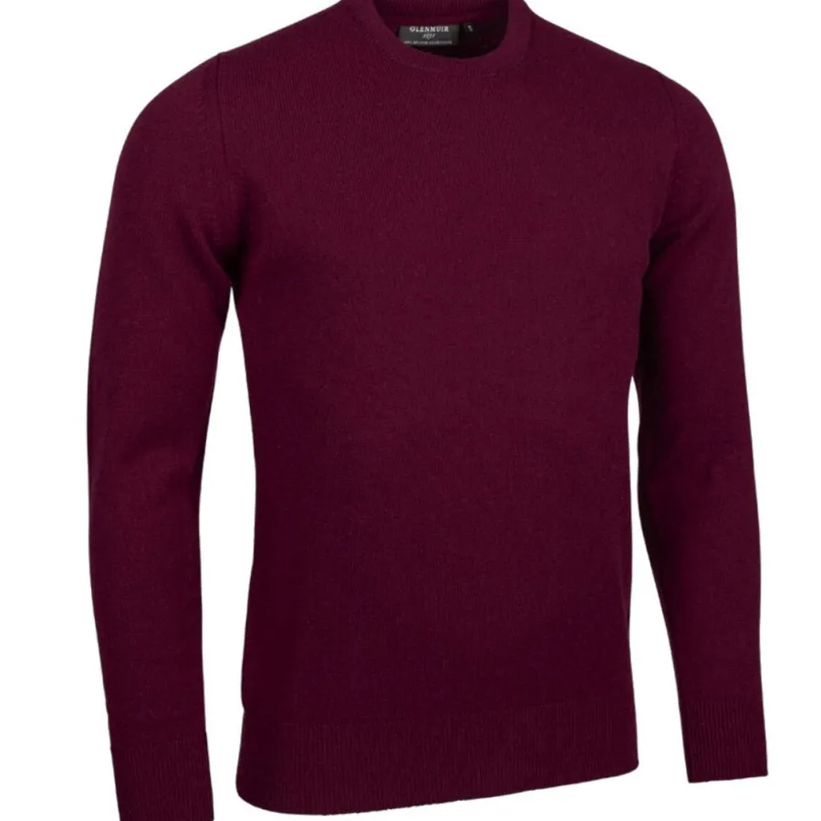 Glenmuir Morar Crew Neck Lambswool Sweater - Mens -