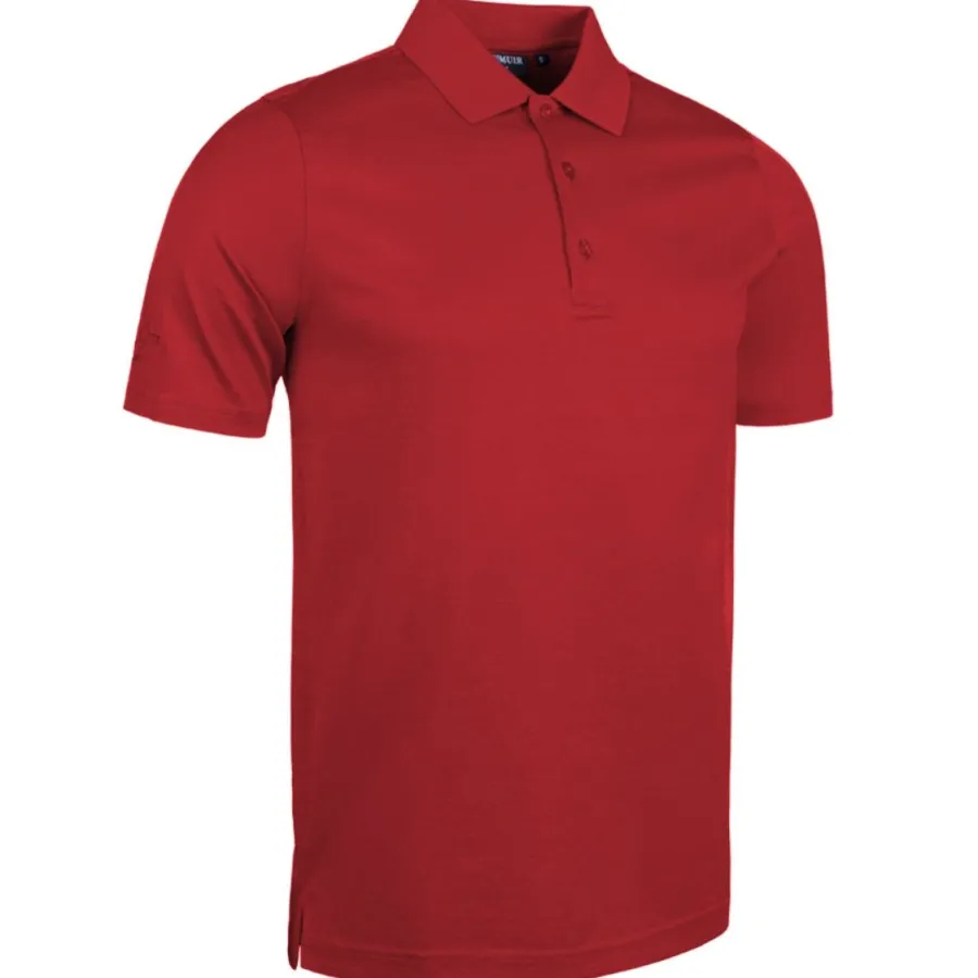 Glenmuir Tarth Mercerised Cotton Polo Shirt - Mens -