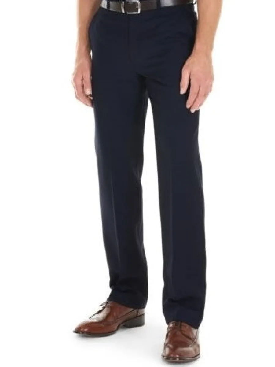 Gurteen Trousers - Cologne Formal Stretch Flannels - Navy