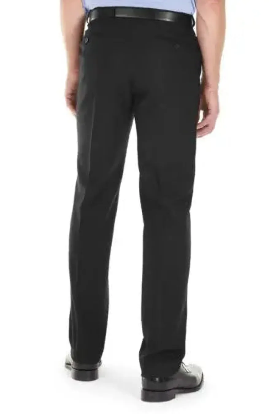 gurteen_trousers__cologne_1-4.webp Gurteen Trousers - Cologne Formal Stretch Flannels - Black