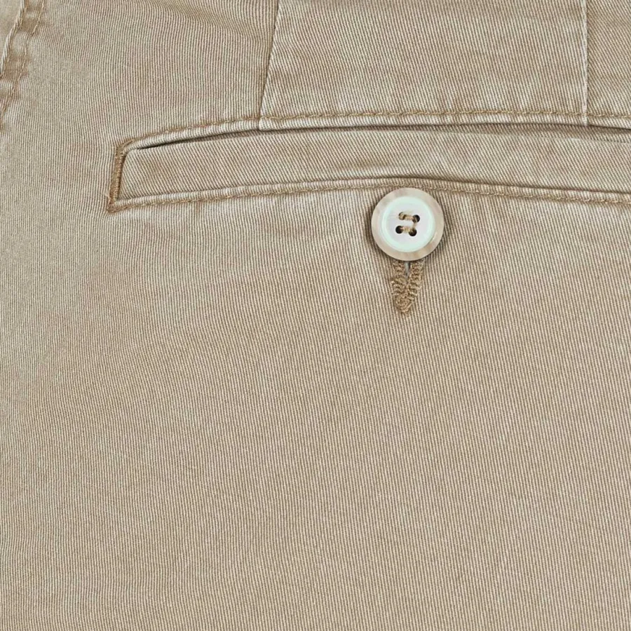gurteen_trousers__longfor_1.webp Gurteen Trousers - Longford Lightweight Stretch Cotton Chinos - Stone