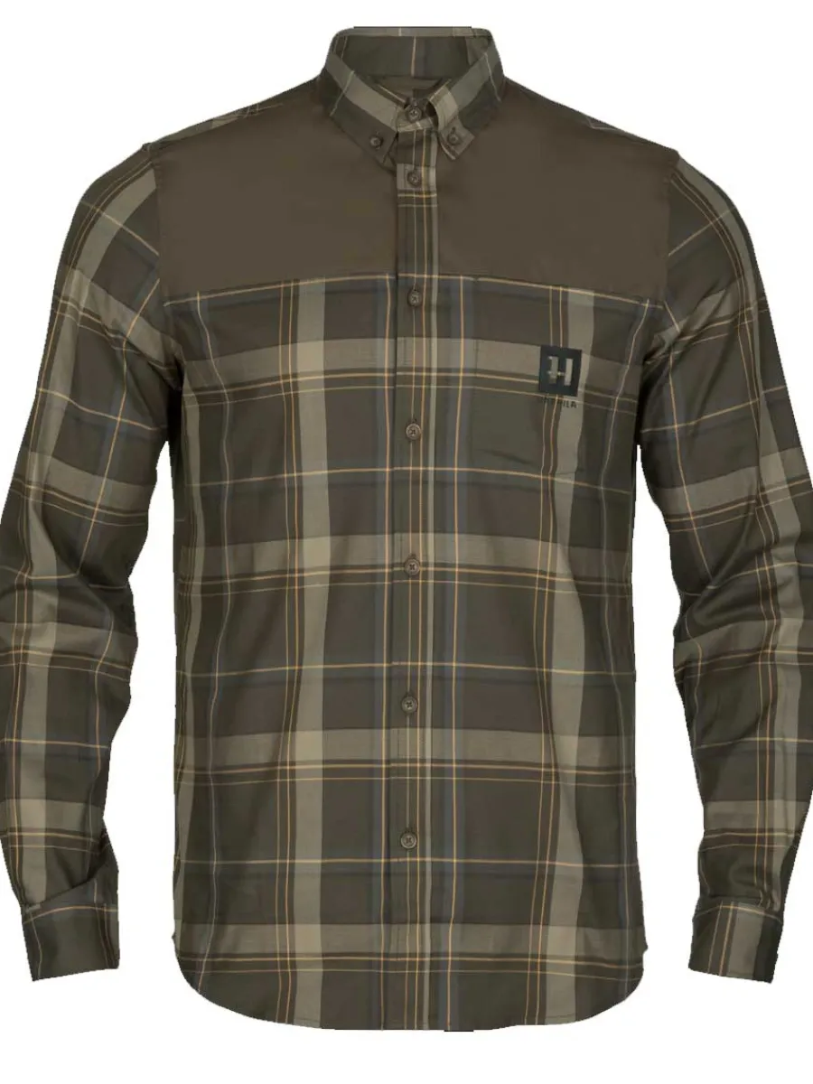 Harkila Anker Shirt - Mens - Willow Green Check