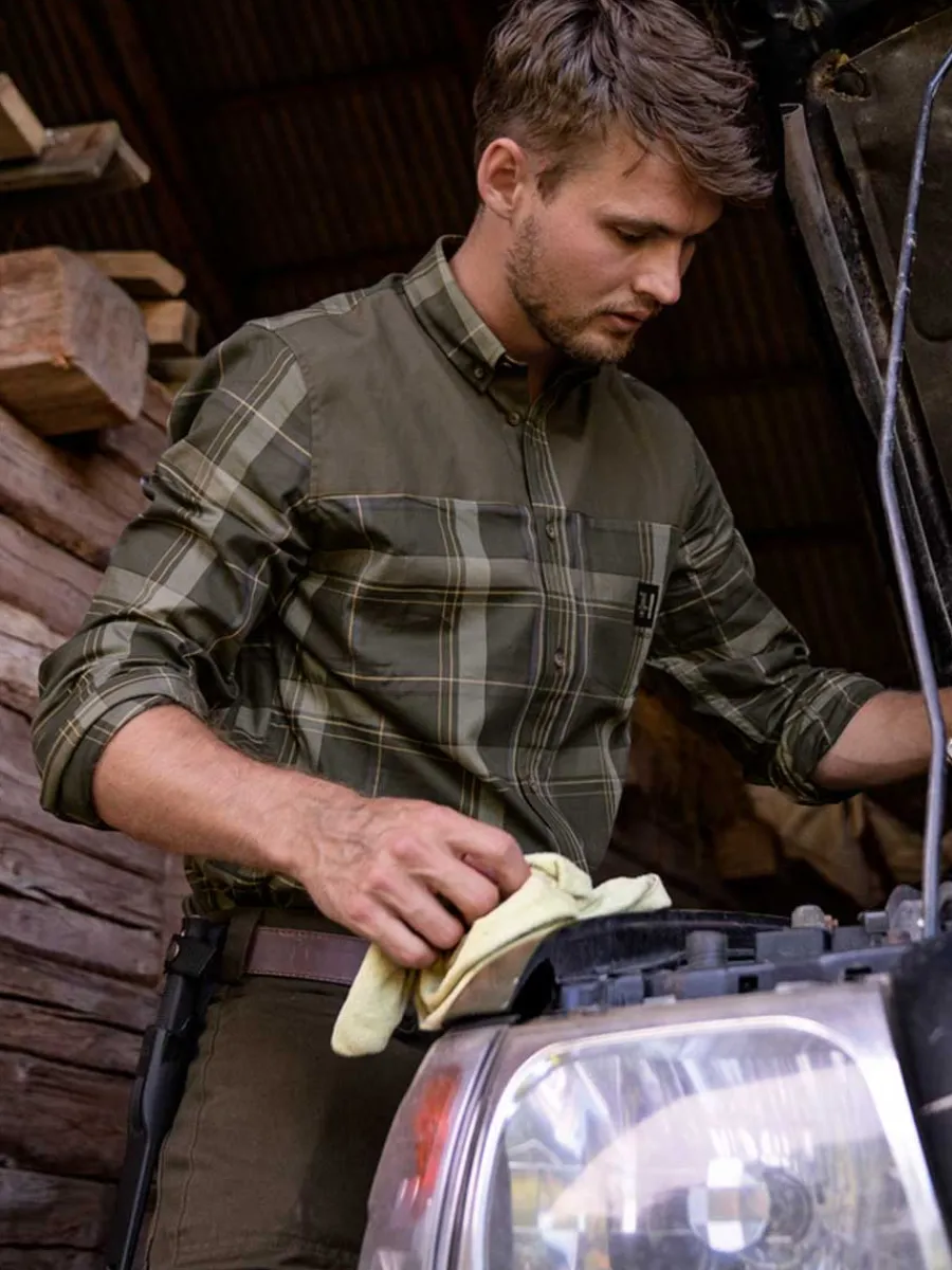 harkila_anker_shirt__mens_1.webp Harkila Anker Shirt - Mens - Willow Green Check