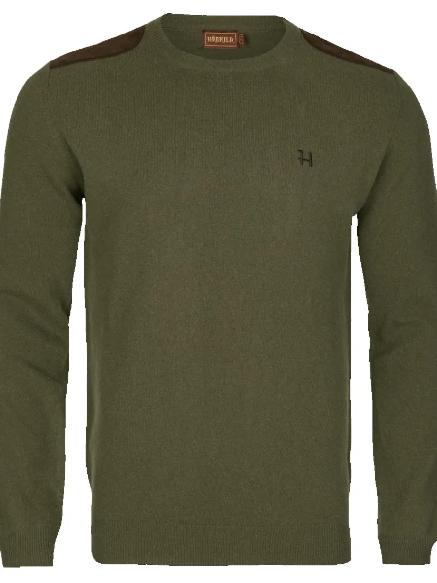 Harkila Arran Pullover - Mens - Olive