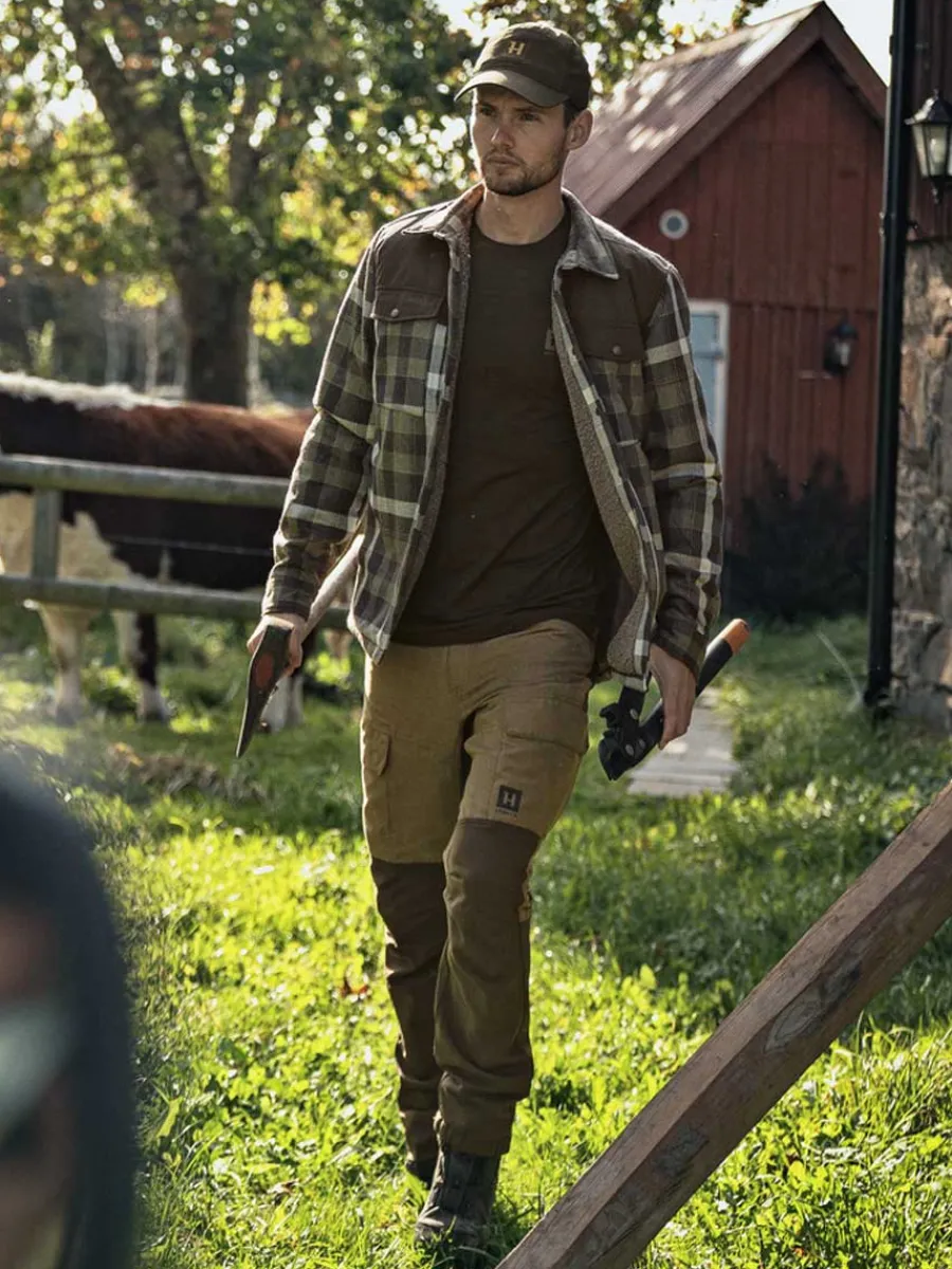 harkila_asmund_insulated__1.webp Harkila Asmund Insulated Wool Shirt Jacket - Mens - Willow Green/Phant