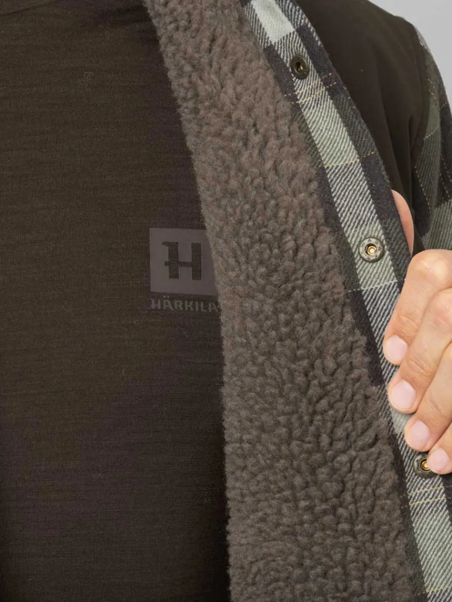 harkila_asmund_insulated__6.webp Harkila Asmund Insulated Wool Shirt Jacket - Mens - Willow Green/Phant