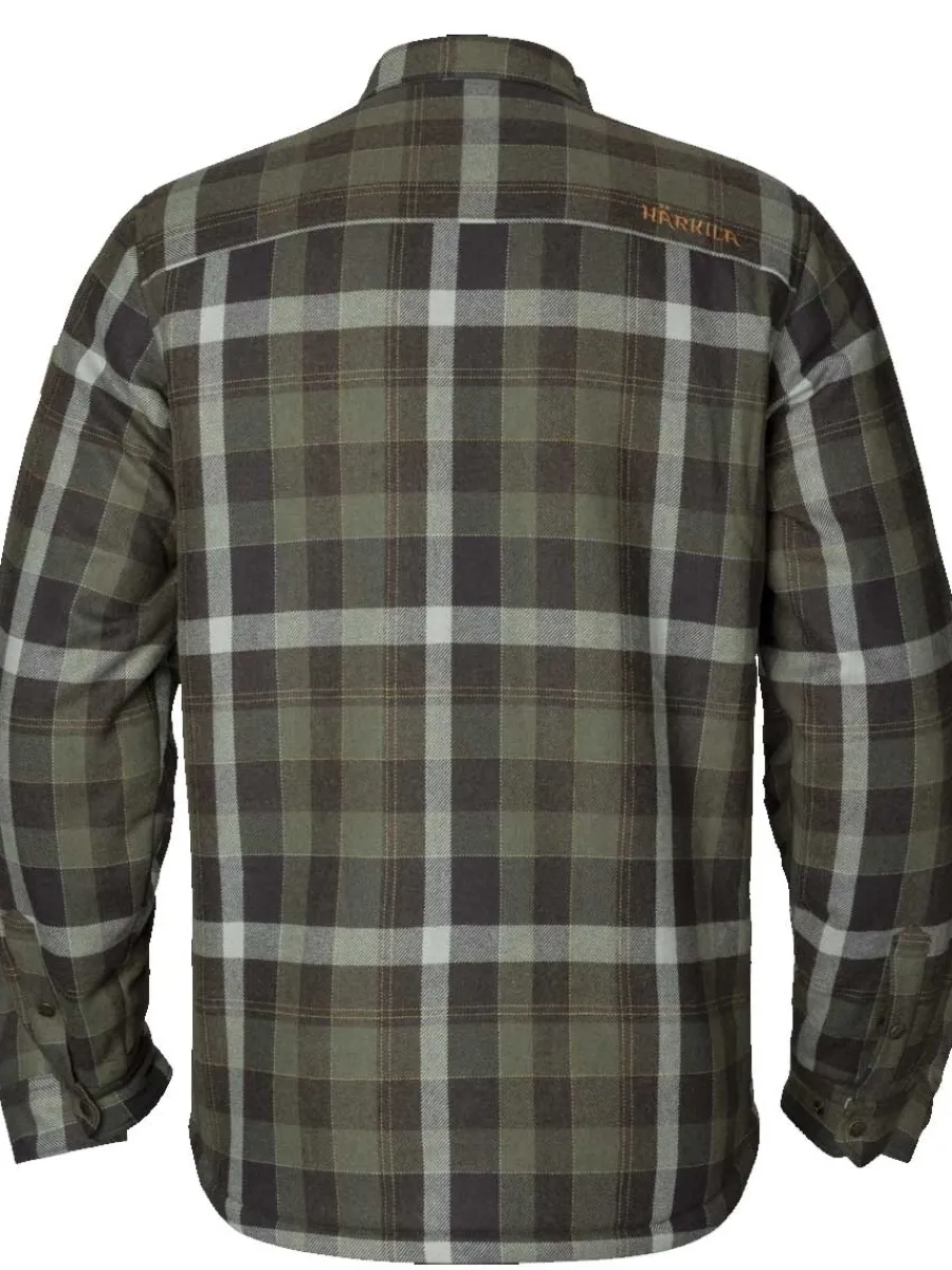 harkila_asmund_insulated__8.webp Harkila Asmund Insulated Wool Shirt Jacket - Mens - Willow Green/Phant