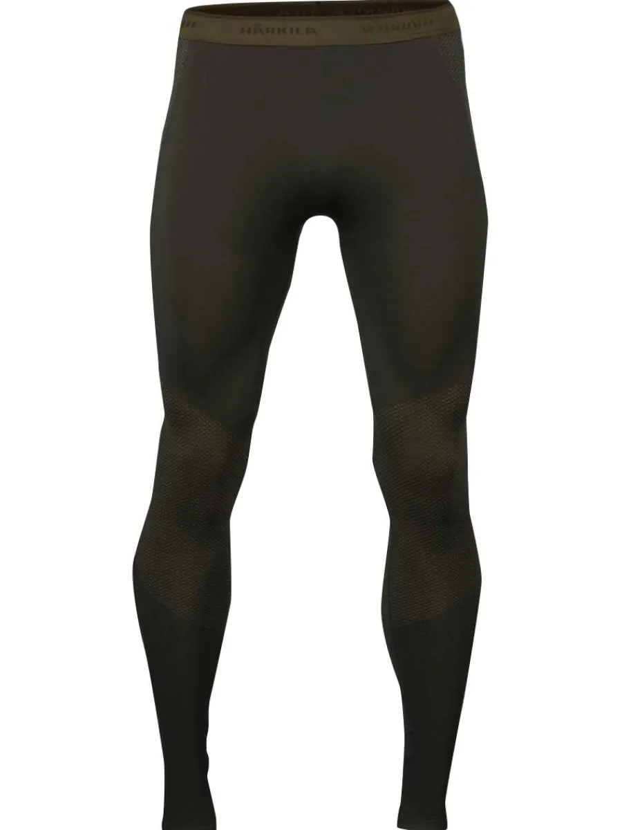 Women Harkila Base Active Long Johns - Mens Base Layer - Dark Willow Green