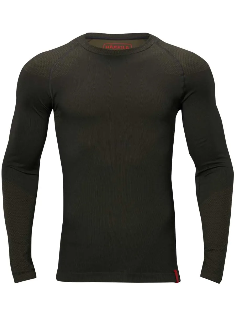Harkila Base Active Long Sleeve Undershirt - Mens - Dark Willow Green