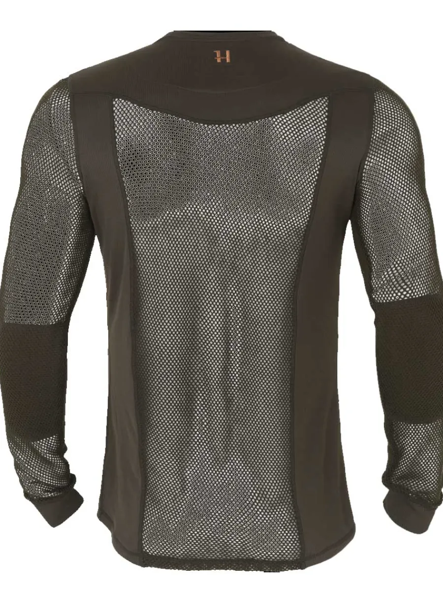 harkila_base_mesh_crew_ne_2.webp Harkila Base Mesh Crew Neck - Mens - Shadow Brown