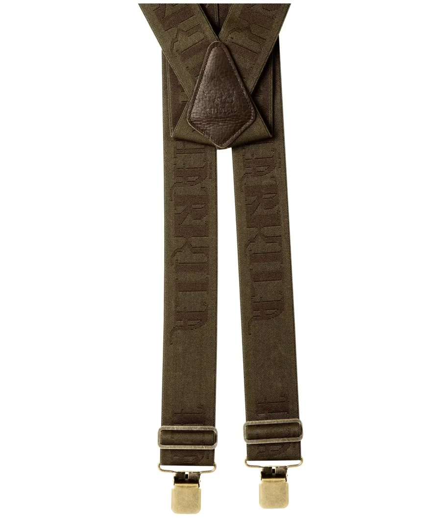 Harkila Carl-Eric Braces - Broad With Clips - Green