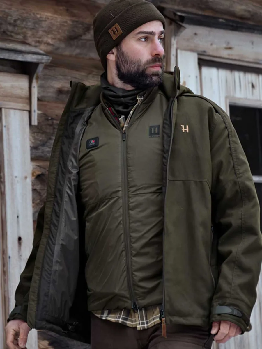 Harkila Clim8 Base Heat Control Waistcoat - Mens - Willow Green