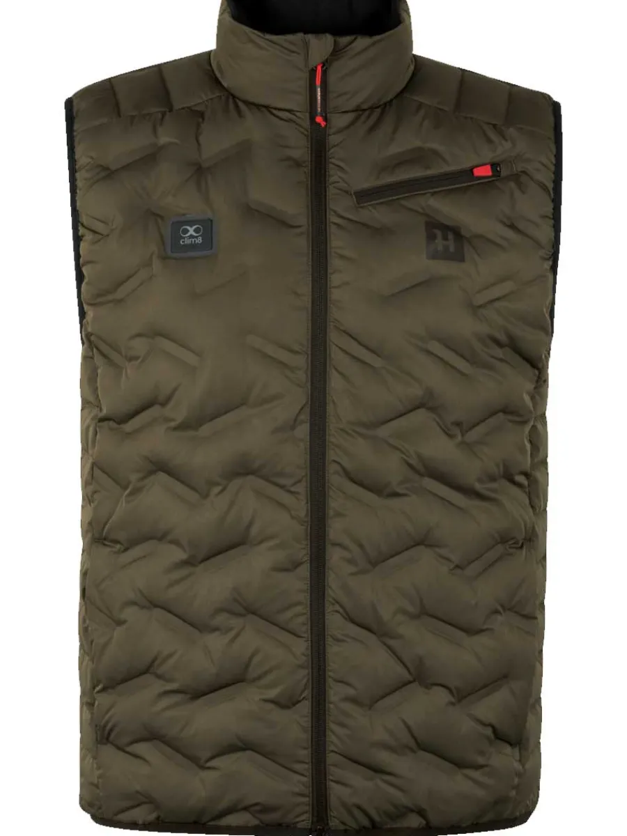 Harkila Clim8 Insulated Heat Control Waistcoat - Mens - Willow Green