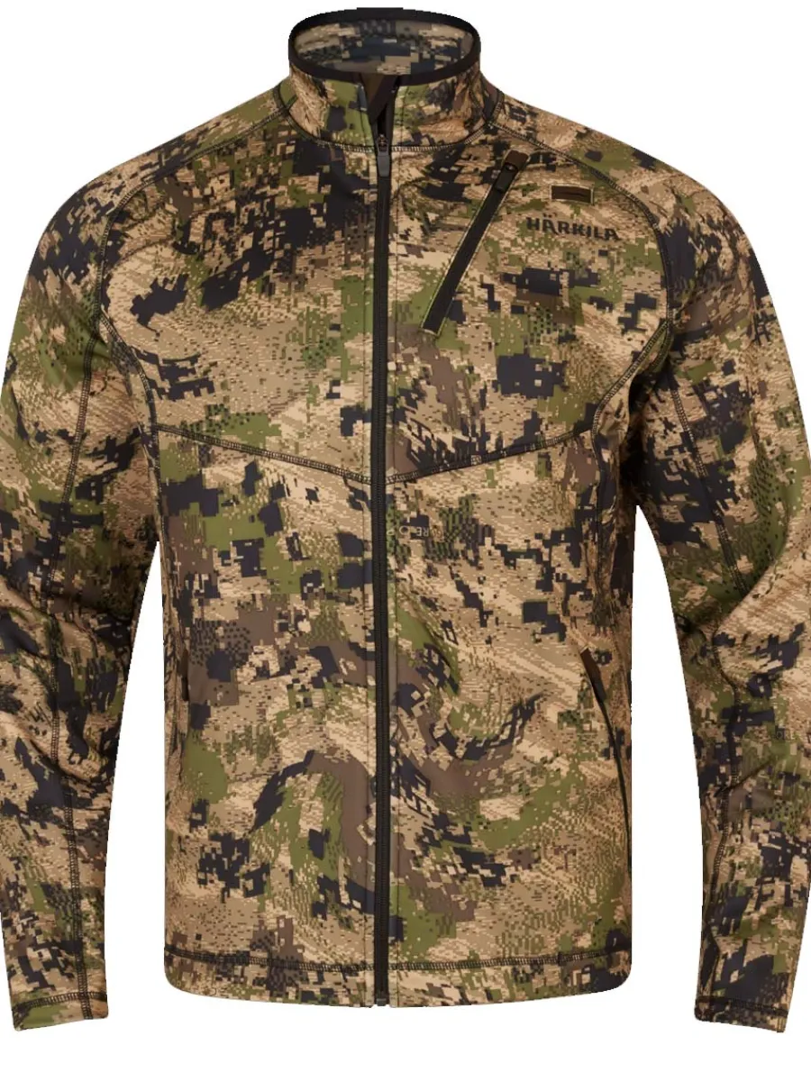 Harkila Crome 2.0 Camo Fleece Jacket - Mens - OPTIFADE Ground Forest