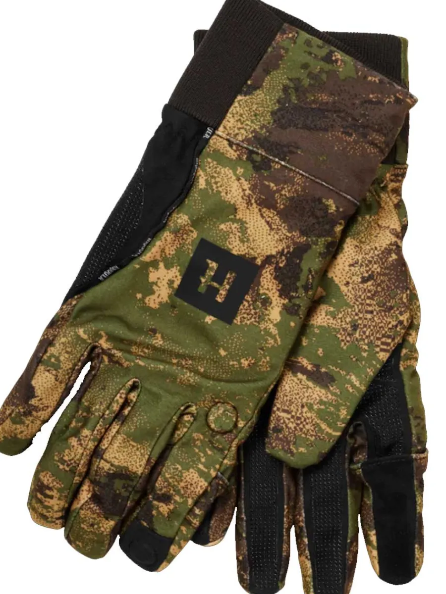 Harkila Deer Stalker Camo HWS Gloves - AXIS MSP Forest