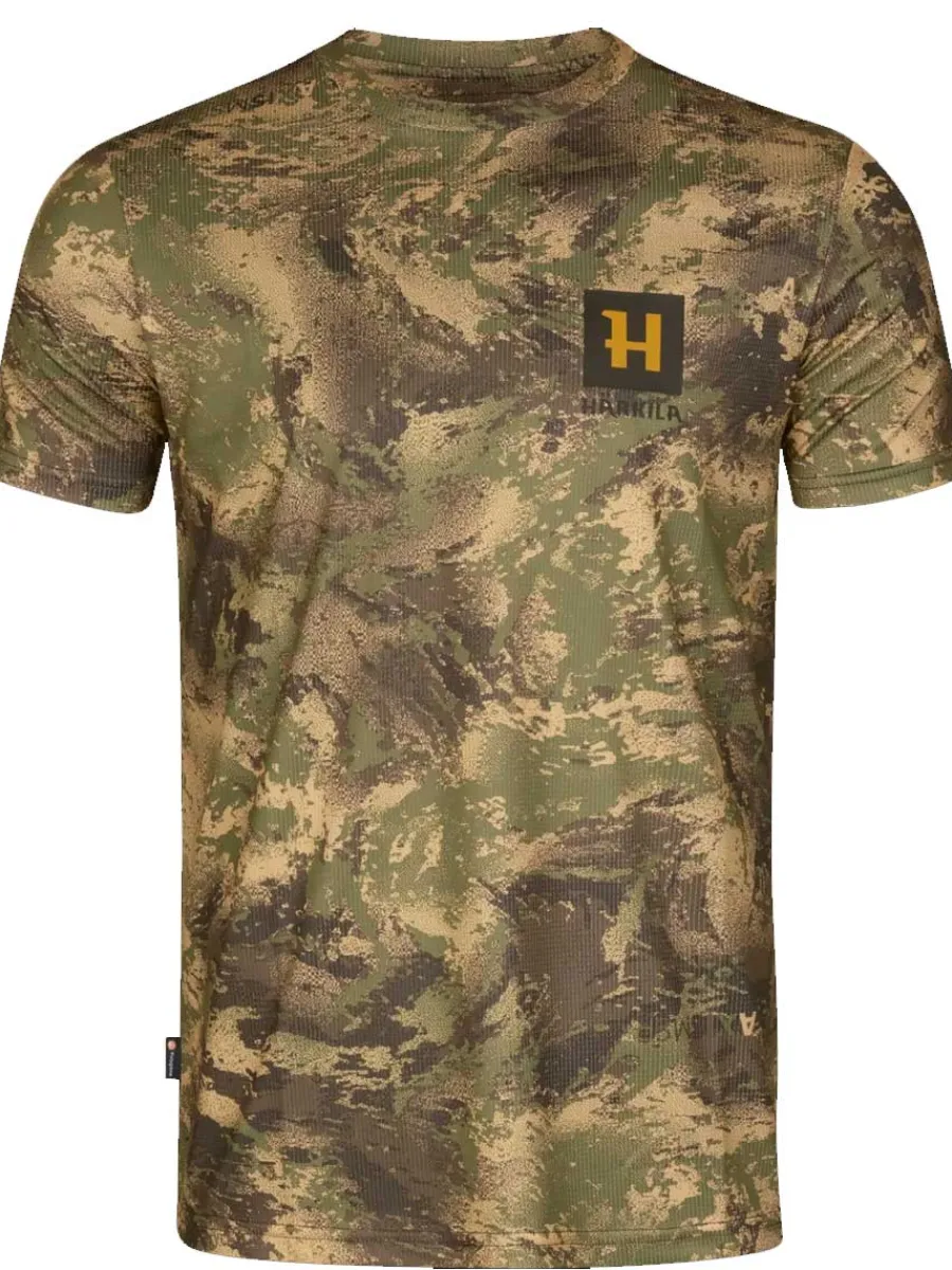 Harkila Deer Stalker Camo T-Shirt - Mens - AXIS MSP Forest green