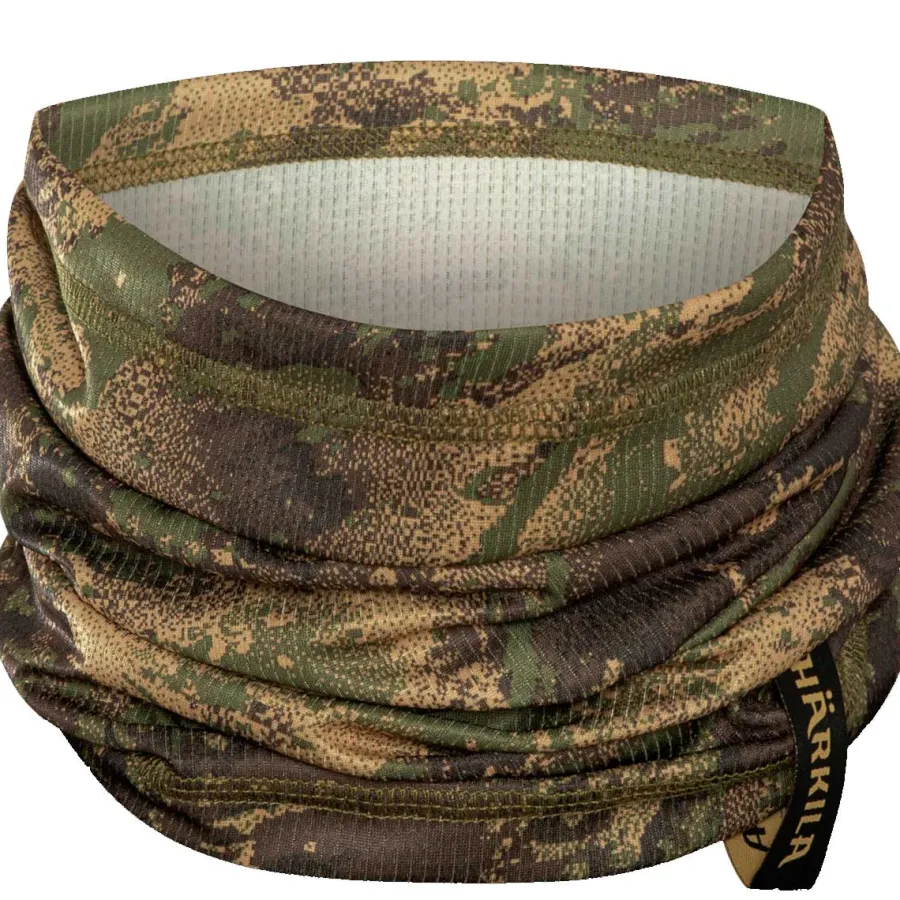 Harkila Deer Stalker Camo Neck Gaiter - AXIS MSP Forest Green