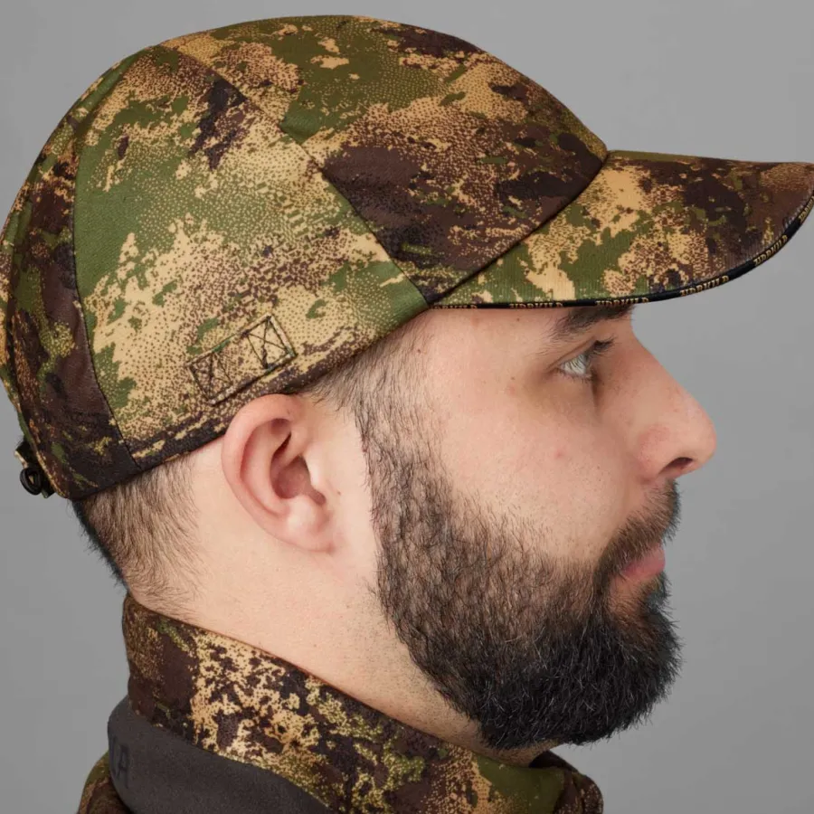 harkila_deer_stalker_camo_4-8.webp Harkila Deer Stalker Camo HWS Cap - AXIS MSP Forest Green