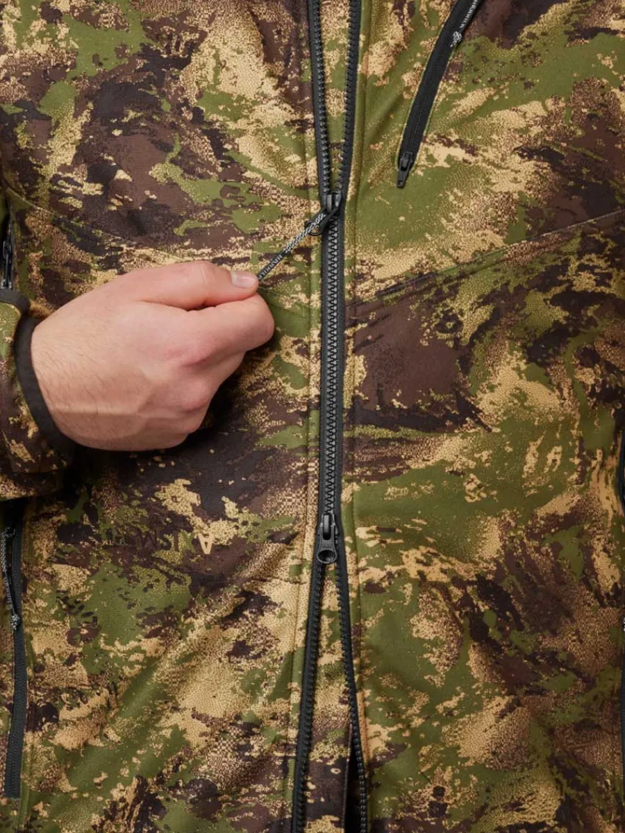 harkila_deer_stalker_camo_5-1.webp Harkila Deer Stalker Camo WSP Fleece Jacket - Mens - AXIS MSP Forest