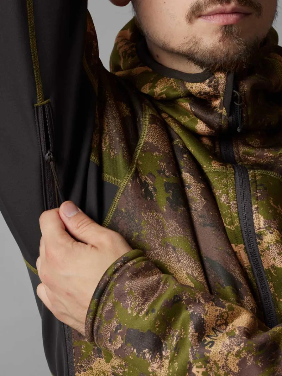 harkila_deer_stalker_camo_5.webp Harkila Deer Stalker Camo Fleece Hoodie - Mens - AXIS MSP Forest
