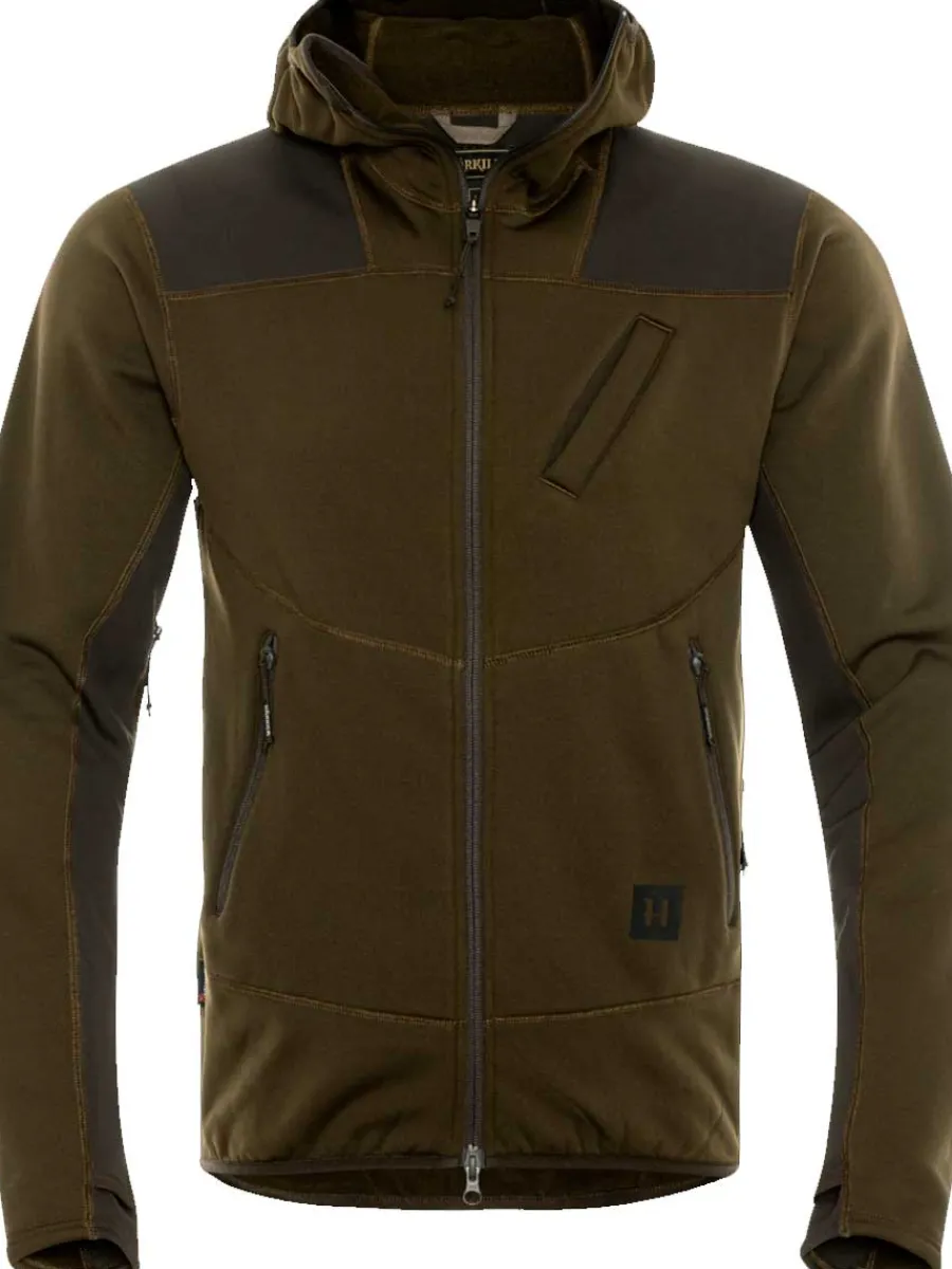 Harkila Deer Stalker Fleece Hoodie - Mens - Willow Green