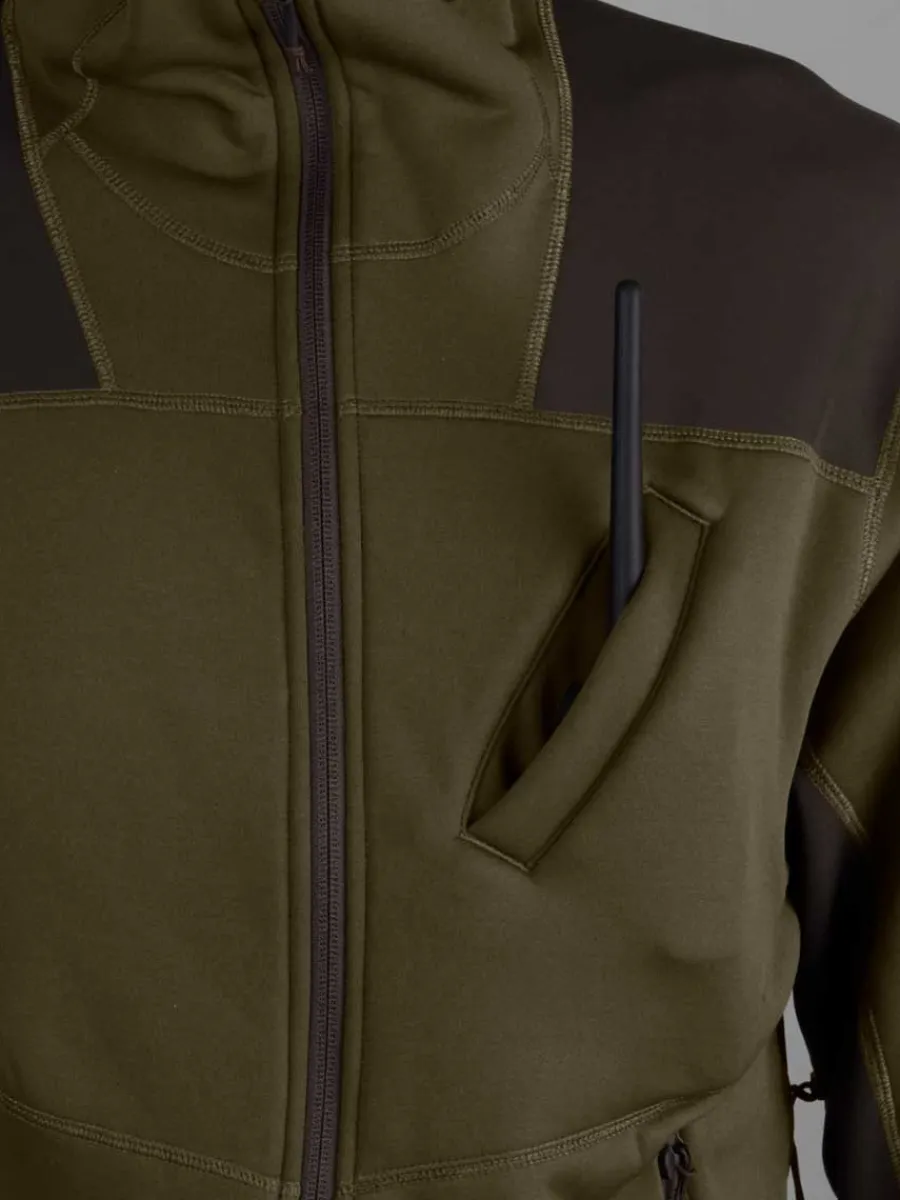 harkila_deer_stalker_flee_4.webp Harkila Deer Stalker Fleece Hoodie - Mens - Willow Green