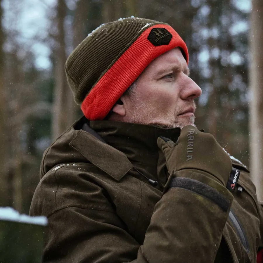 harkila_driven_hunt_rever_1.webp Harkila Driven Hunt Reversible Beanie - Willow Green