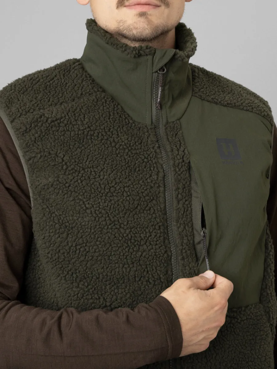 harkila_fjell_polar_waist_3.webp Harkila Fjell Polar Waistcoat - Mens - Rosin Green