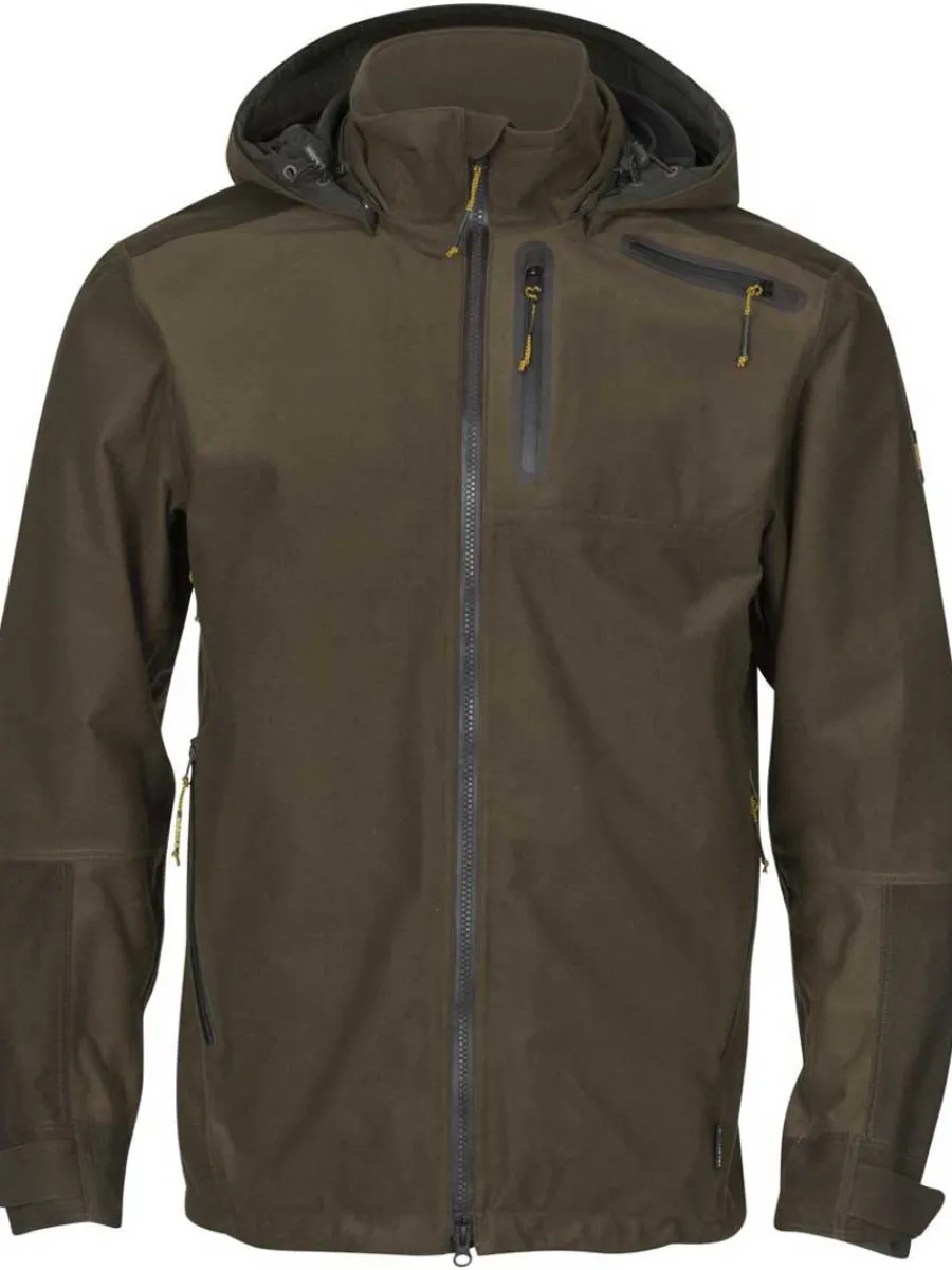 Harkila Forest Hunter GTX Jacket - Mens - Hunting Green/Shadow Brown