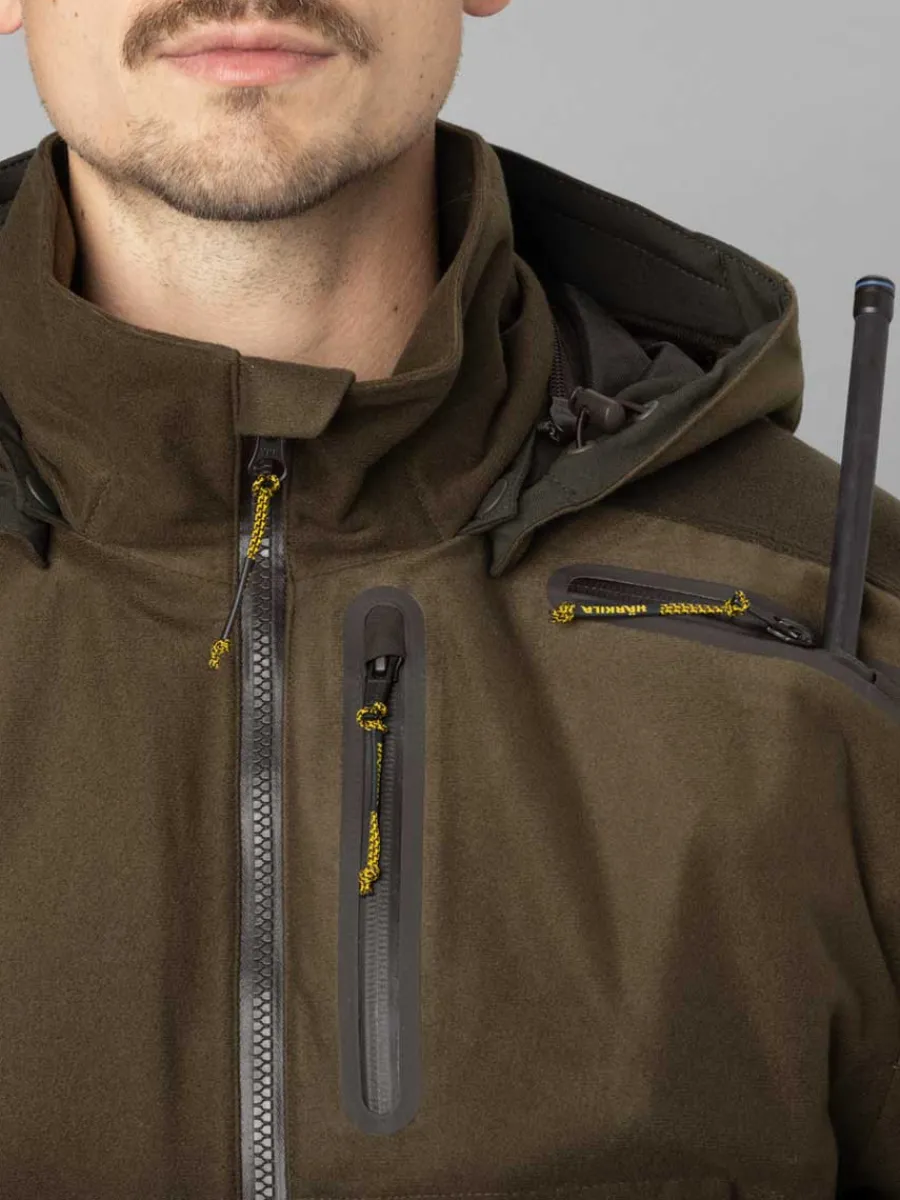 harkila_forest_hunter_gtx_3.webp Harkila Forest Hunter GTX Jacket - Mens - Hunting Green/Shadow Brown