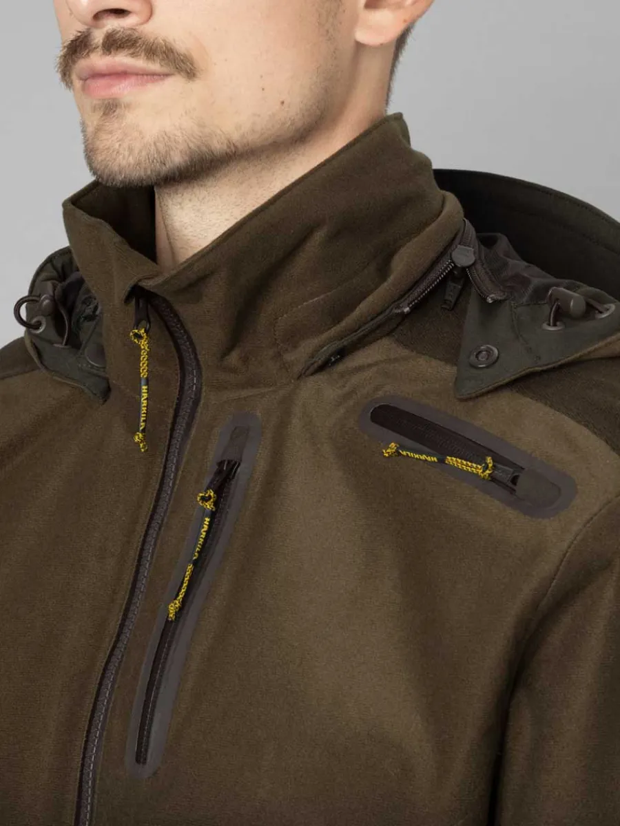 harkila_forest_hunter_gtx_4.webp Harkila Forest Hunter GTX Jacket - Mens - Hunting Green/Shadow Brown
