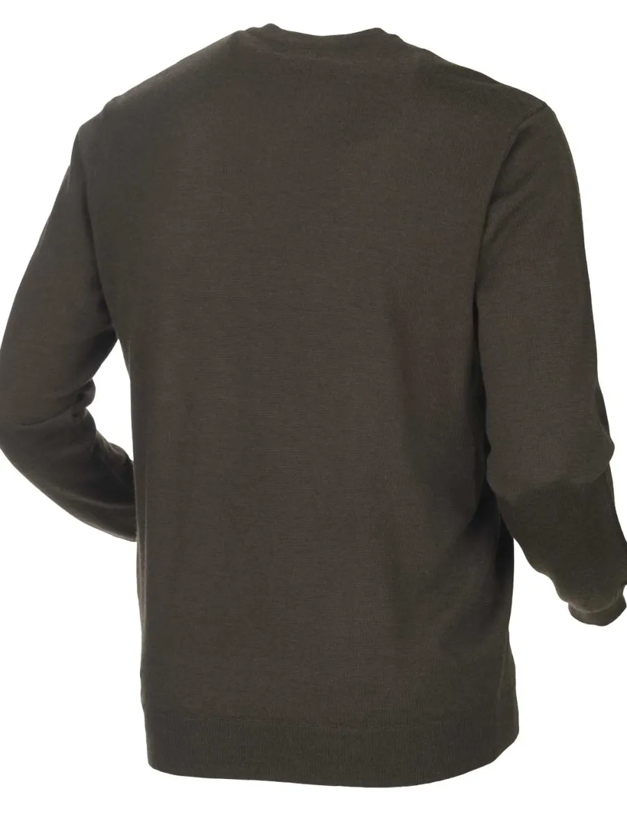 harkila_glenmore_pullover_1-1.webp Harkila Glenmore Pullover - Mens Merino Knitwear - Demitasse Brown