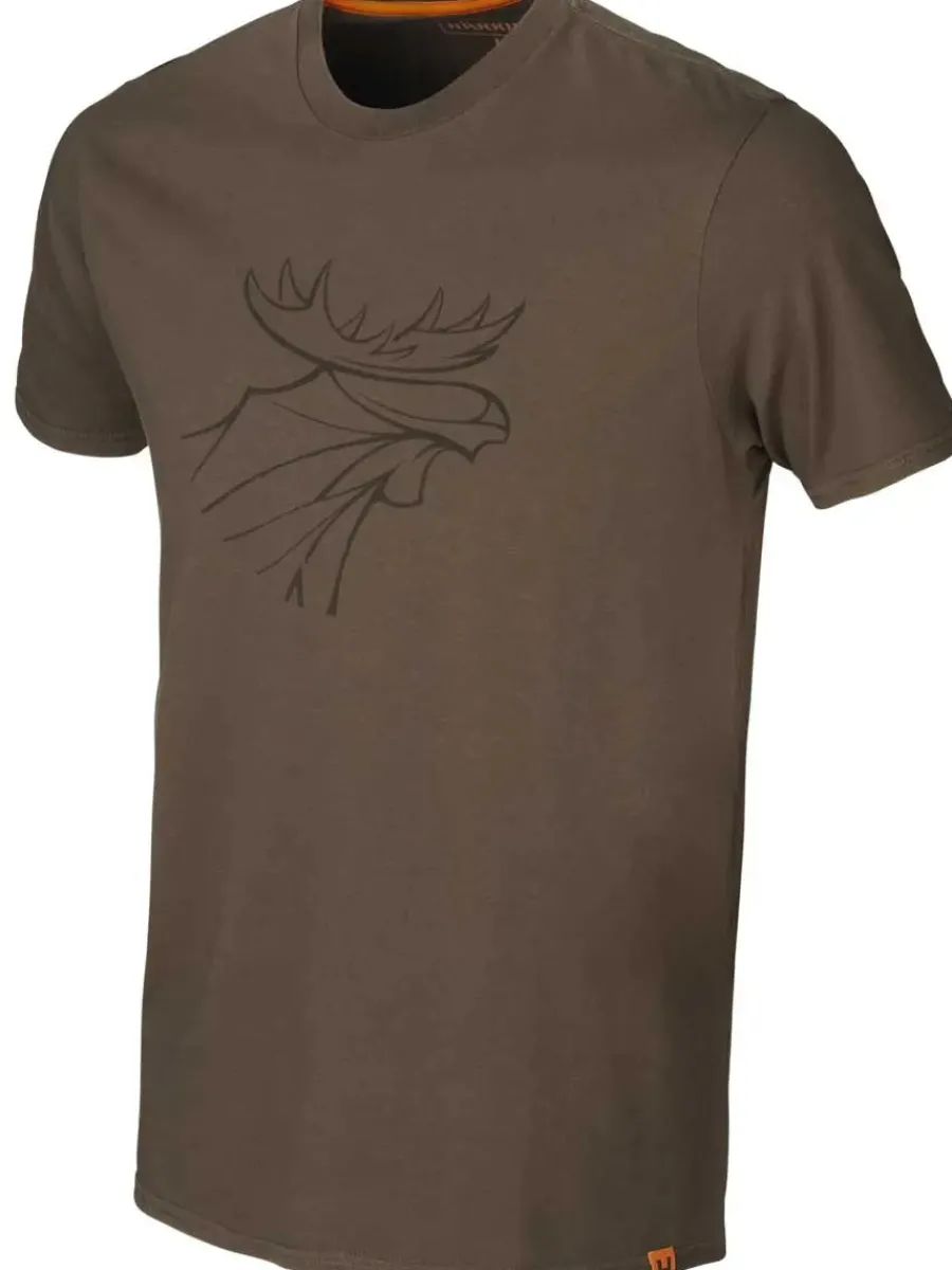 harkila_graphic_tshirt__m_3.webp Harkila Graphic T-shirt - Mens - 2-pack Willow Green & Slate Brown