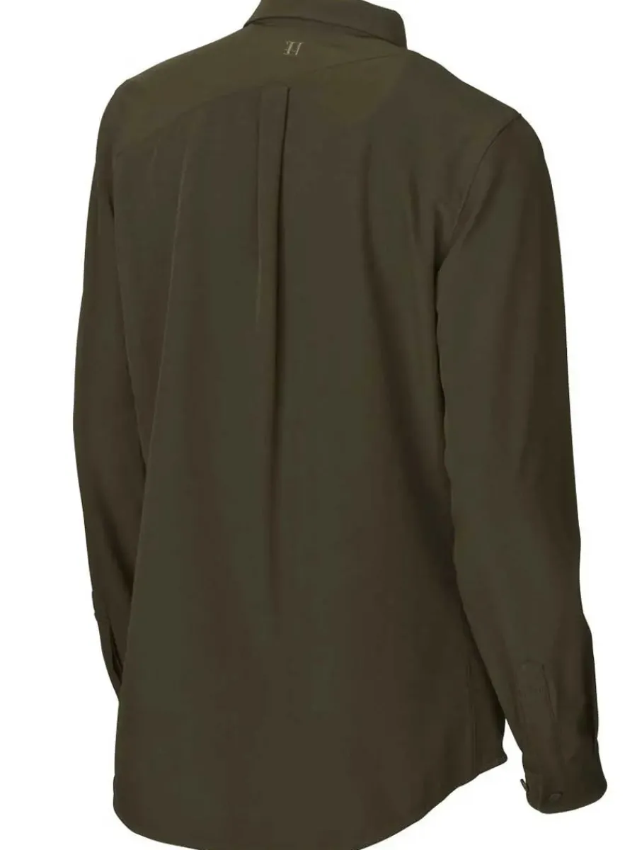 harkila_herlet_tech_shirt_1.webp Women Harkila Herlet Tech Shirt - Ladies - Willow Green