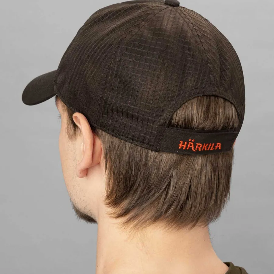 harkila_impact_cap__breat_2.webp Harkila Impact Cap - Breathable Mesh - Shadow Brown