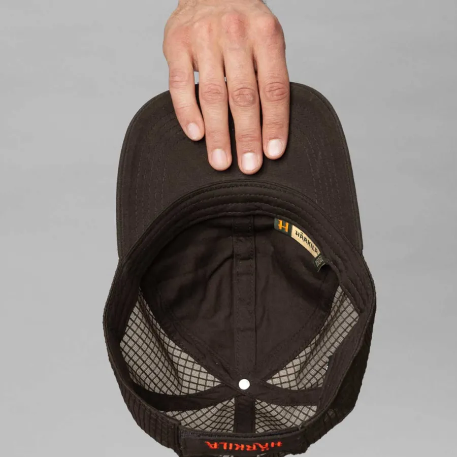 harkila_impact_cap__breat_3.webp Harkila Impact Cap - Breathable Mesh - Shadow Brown