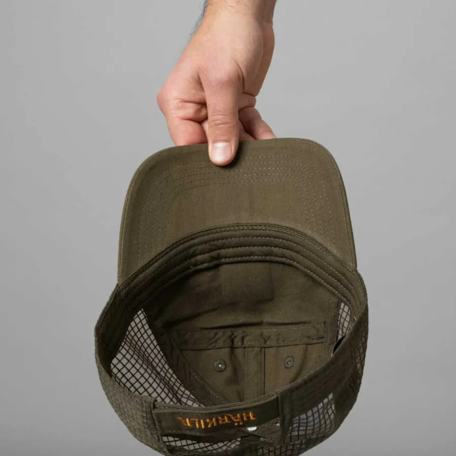 harkila_instinct_cap__bre_2-1.webp Harkila Instinct Cap - Breathable Mesh - Willow green