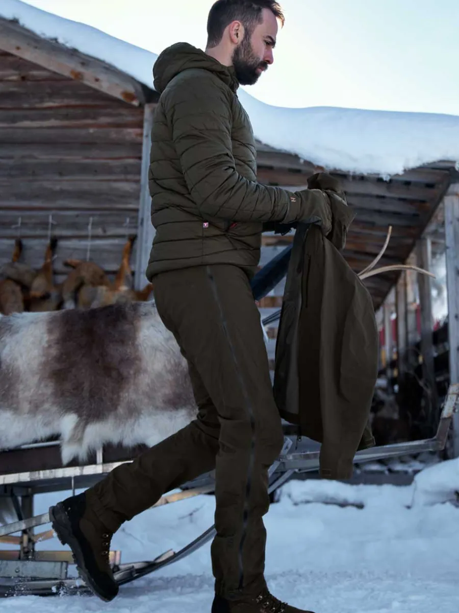 harkila_logmar_hws_waterp_2-1.webp Harkila Logmar HWS Waterproof Packable Trousers - Mens - Willow Green