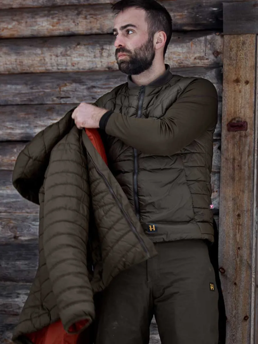 Harkila Logmar Insulated Packable Waistcoat - Mens - Willow Green