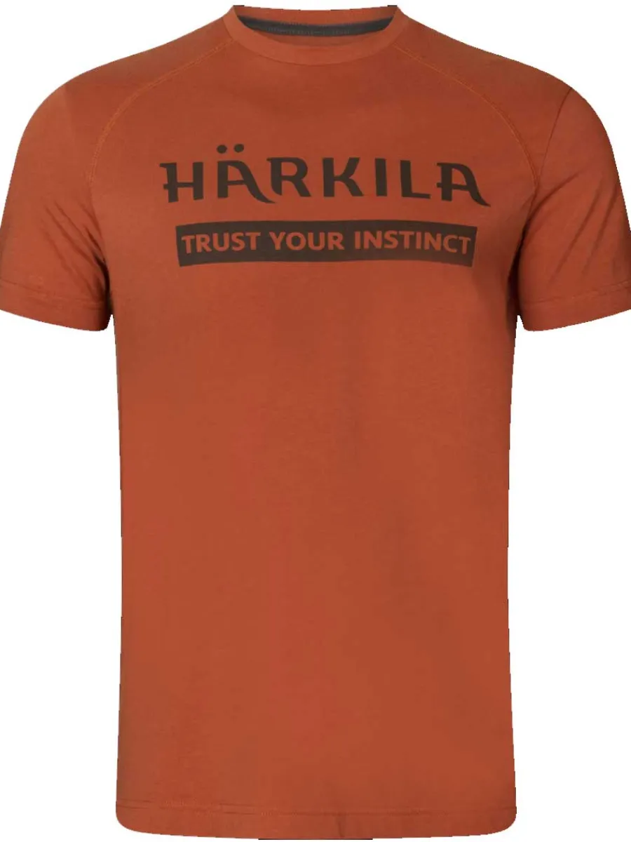 Harkila Logo T-shirt - Mens - Arabian Spice
