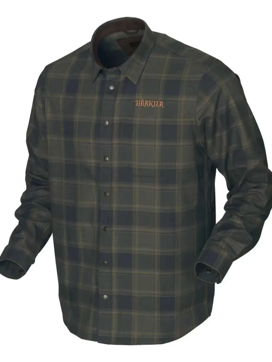Harkila Metso Active Shirt - Mens - Willow Green Check