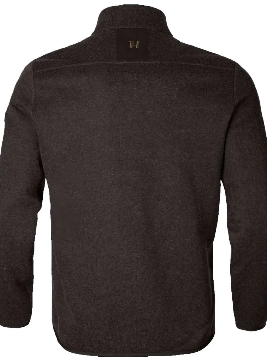 harkila_metso_half_zip_sw_3.webp Harkila Metso Half Zip Sweater - Mens - Shadow Brown