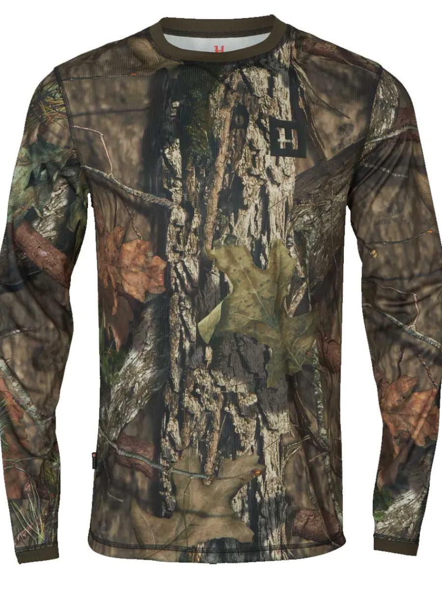 Harkila Moose Hunter 2.0 Long Sleeve T-Shirt - Mens - MossyOak