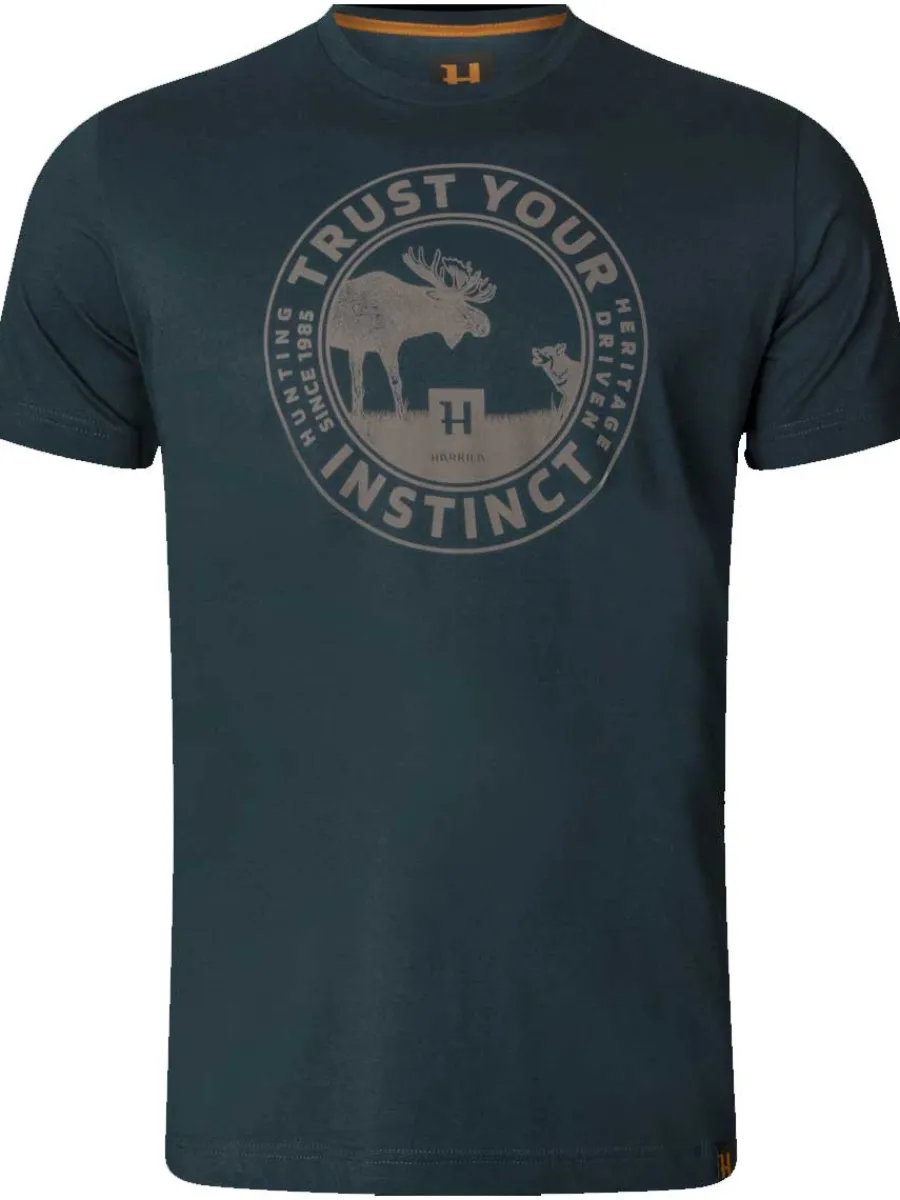 Harkila Moose T-shirt - Mens - Dark Navy