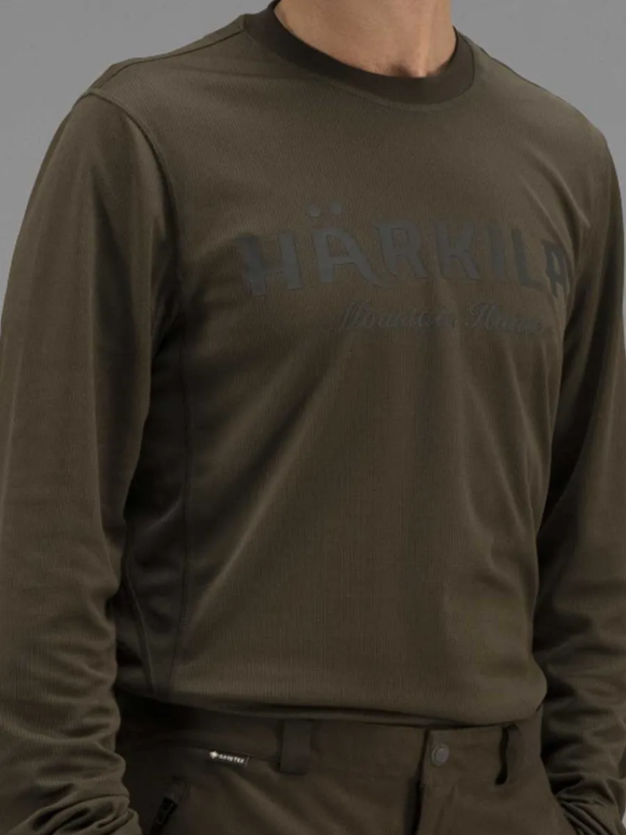harkila_mountain_hunter_l_1.webp Harkila Mountain Hunter Long Sleeve T-shirt - Mens - Hunting Green