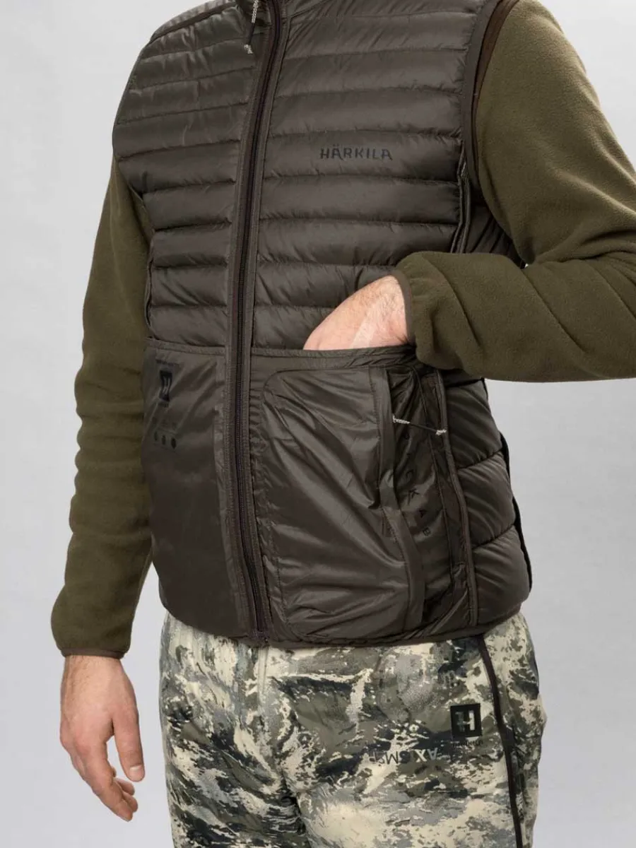 harkila_mountain_hunter_r_7.webp Harkila Mountain Hunter Reversible Down Waistcoat - Mens - AXIS MSP Mo